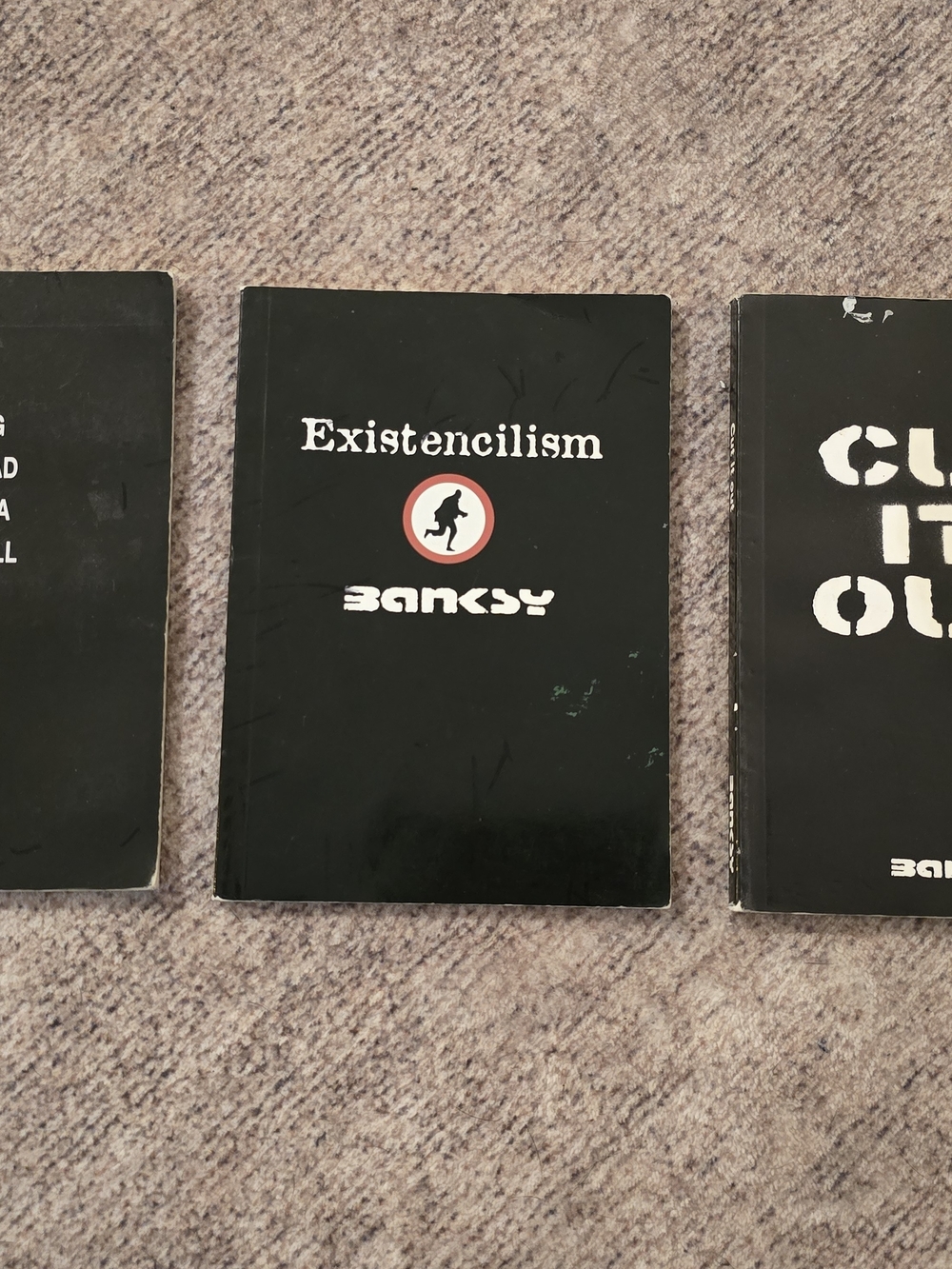 Banksy Original Self-Published Mini Book Trilogy Set
